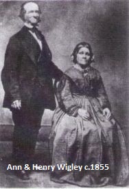 Ann & Henry Wigley c. 1855